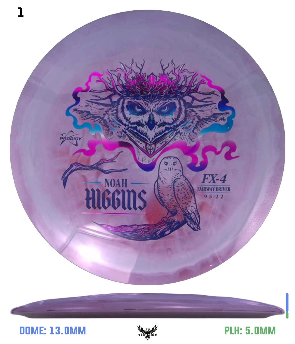 Prodigy FX-4 500 Spectrum Plastic - Noah Higgins 2026 Signature Series