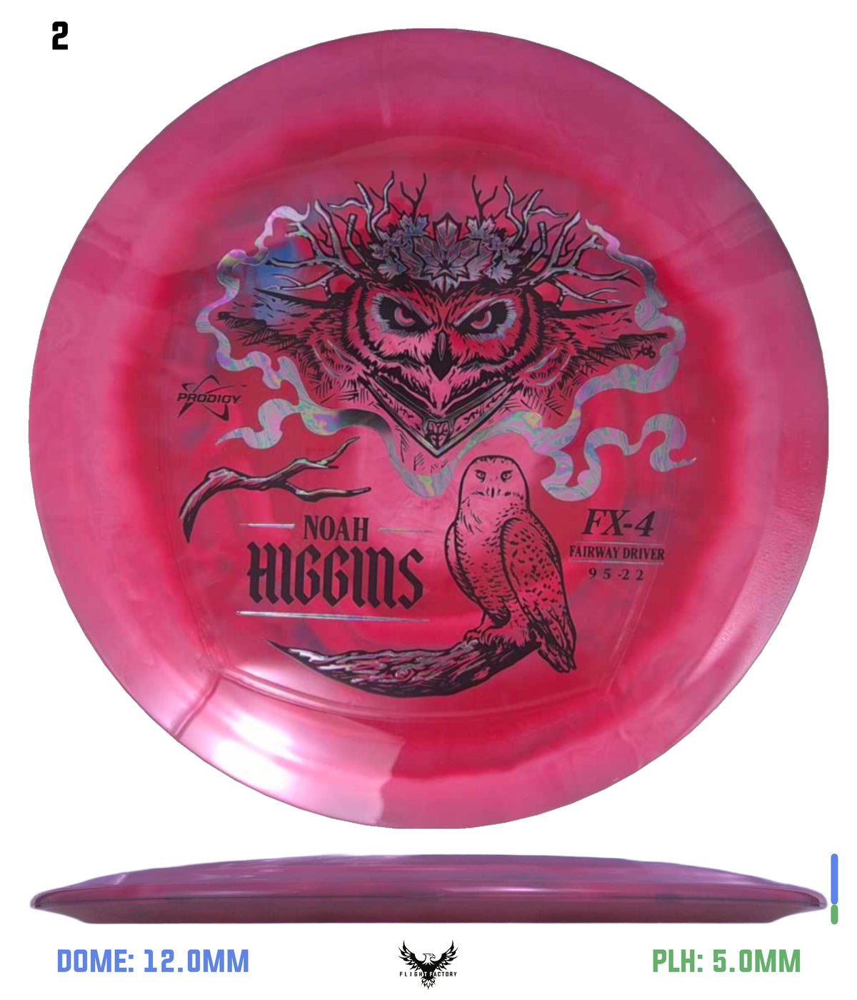 Prodigy FX-4 500 Spectrum Plastic - Noah Higgins 2026 Signature Series