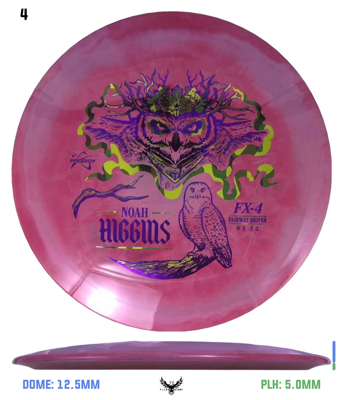 Prodigy FX-4 500 Spectrum Plastic - Noah Higgins 2026 Signature Series