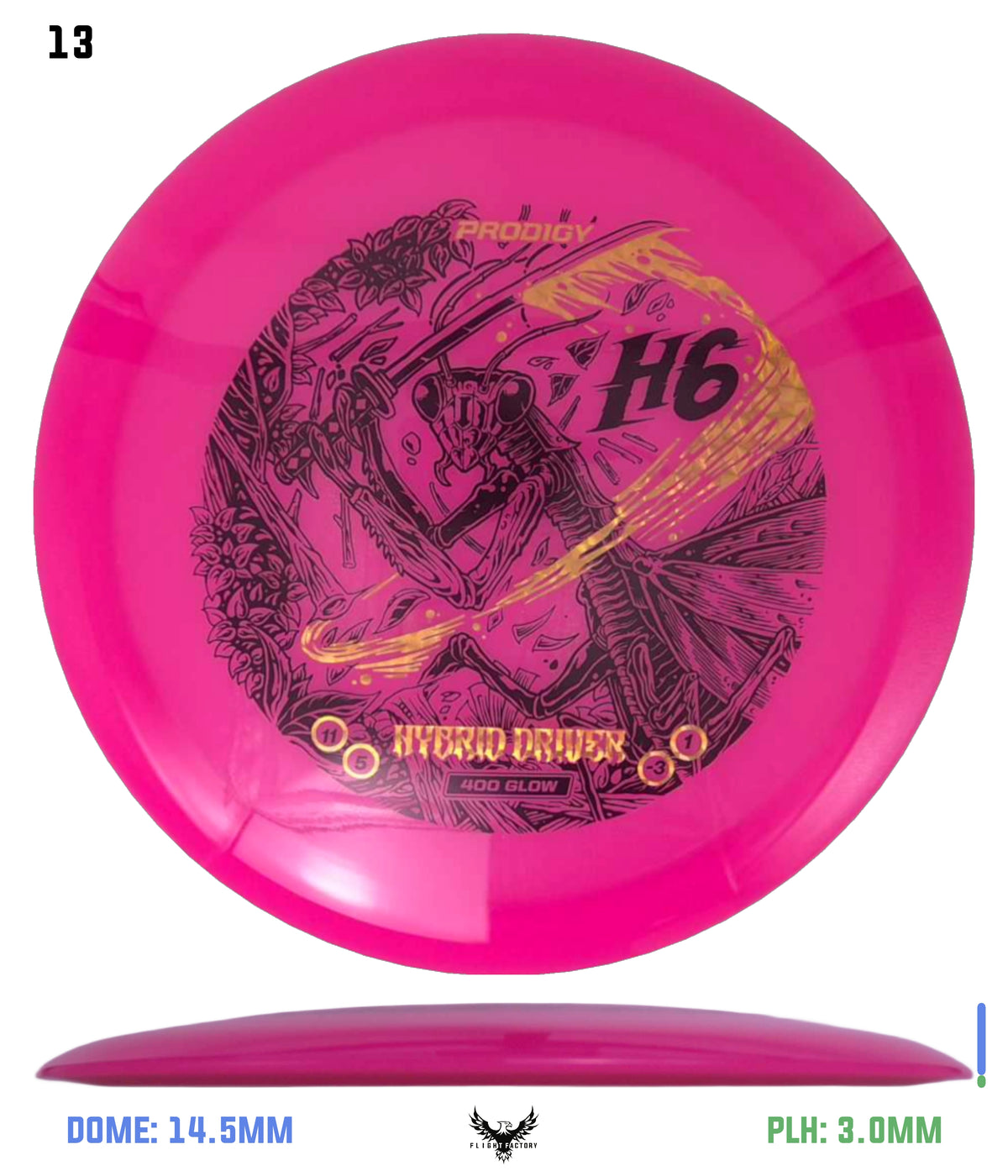 Prodigy 400 Glow H6 - Slasher Mantis