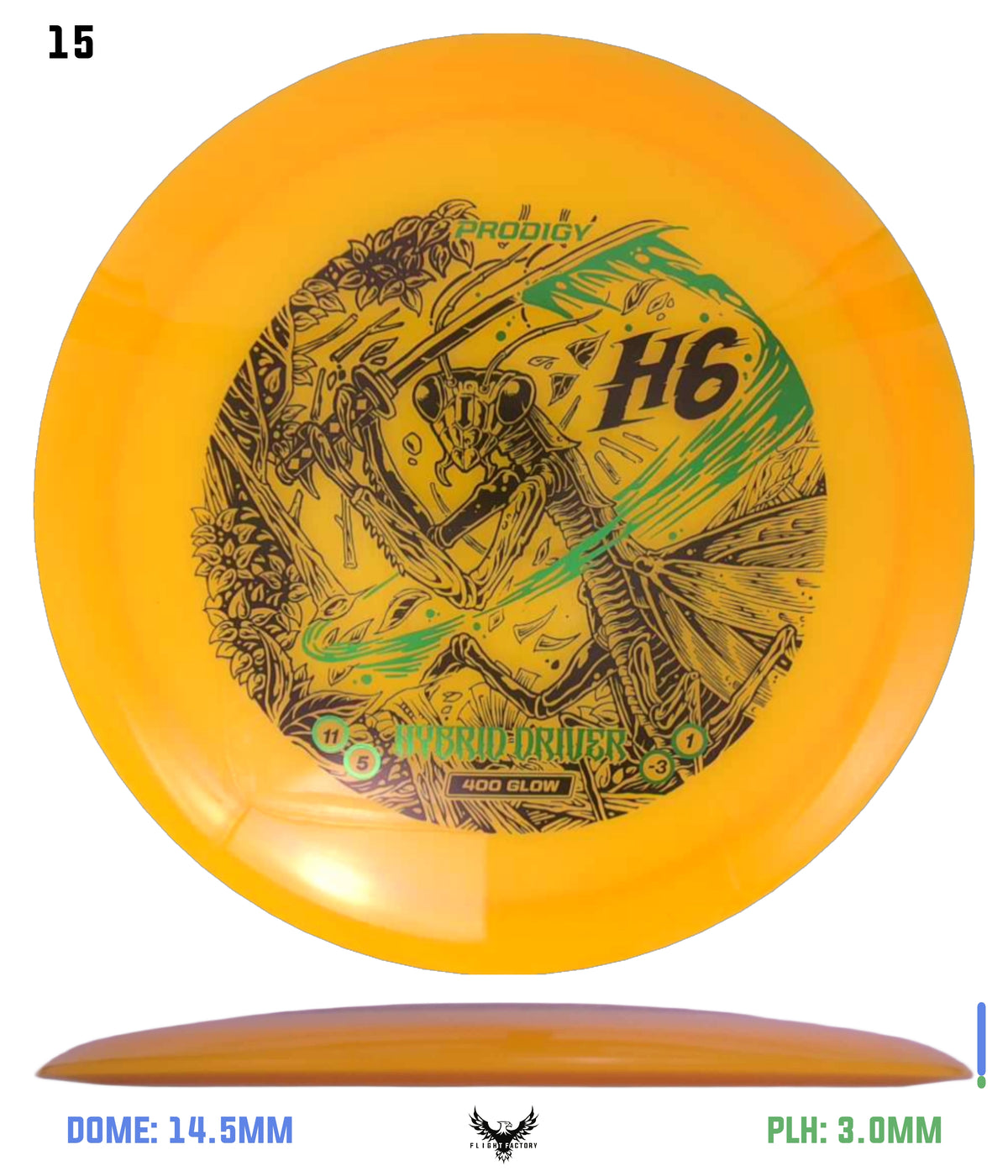 Prodigy 400 Glow H6 - Slasher Mantis