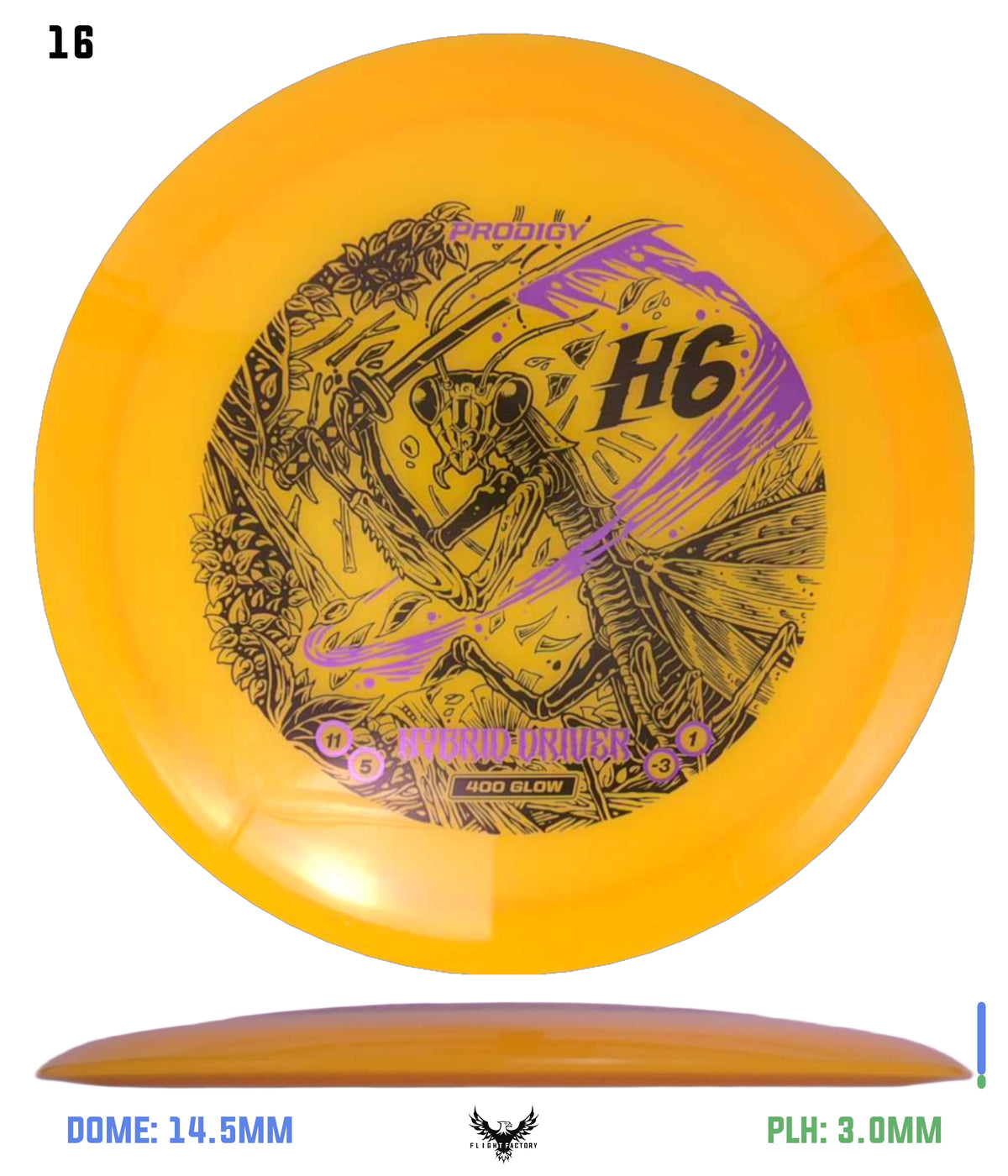 Prodigy 400 Glow H6 - Slasher Mantis
