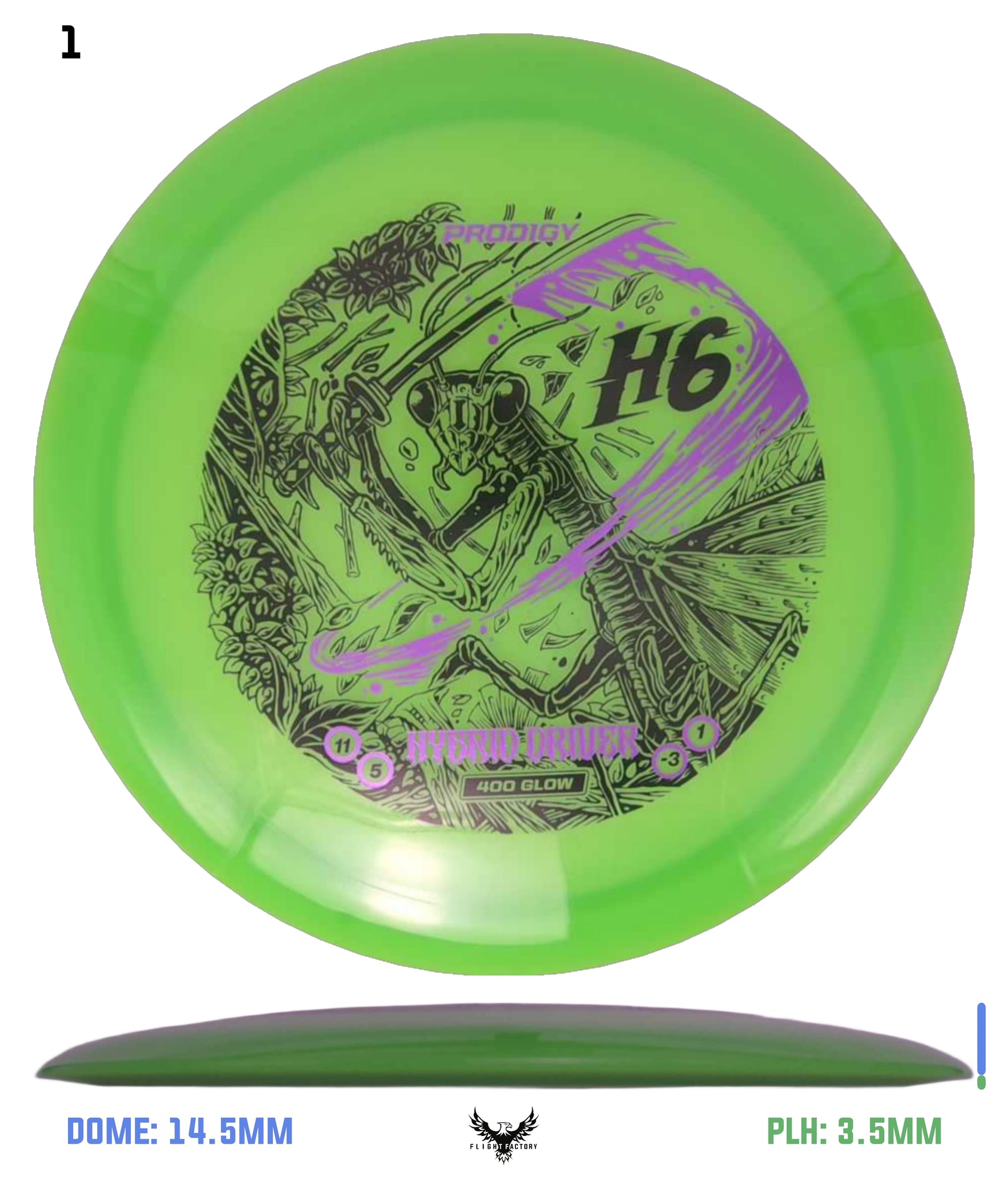Prodigy 400 Glow H6 - Slasher Mantis