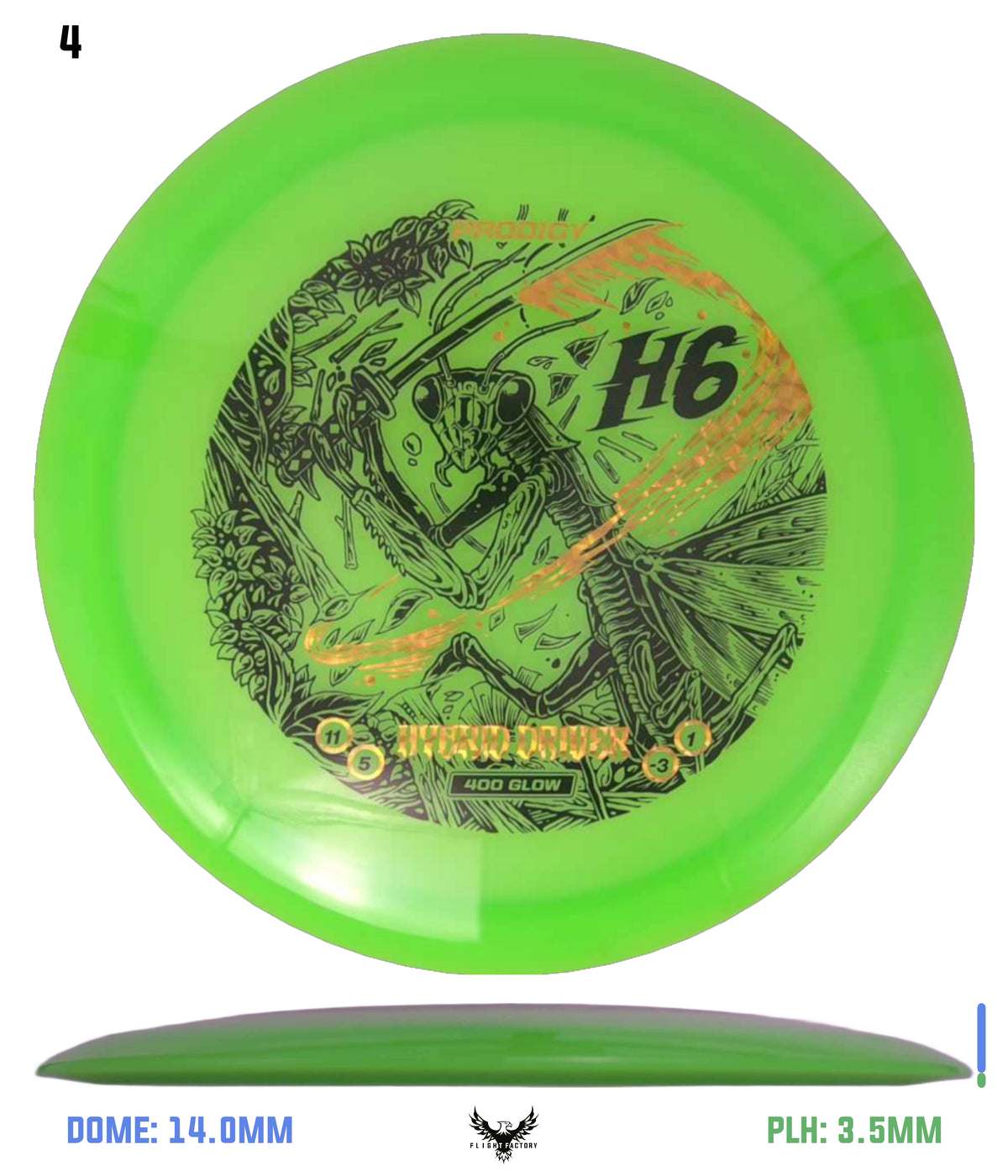 Prodigy 400 Glow H6 - Slasher Mantis