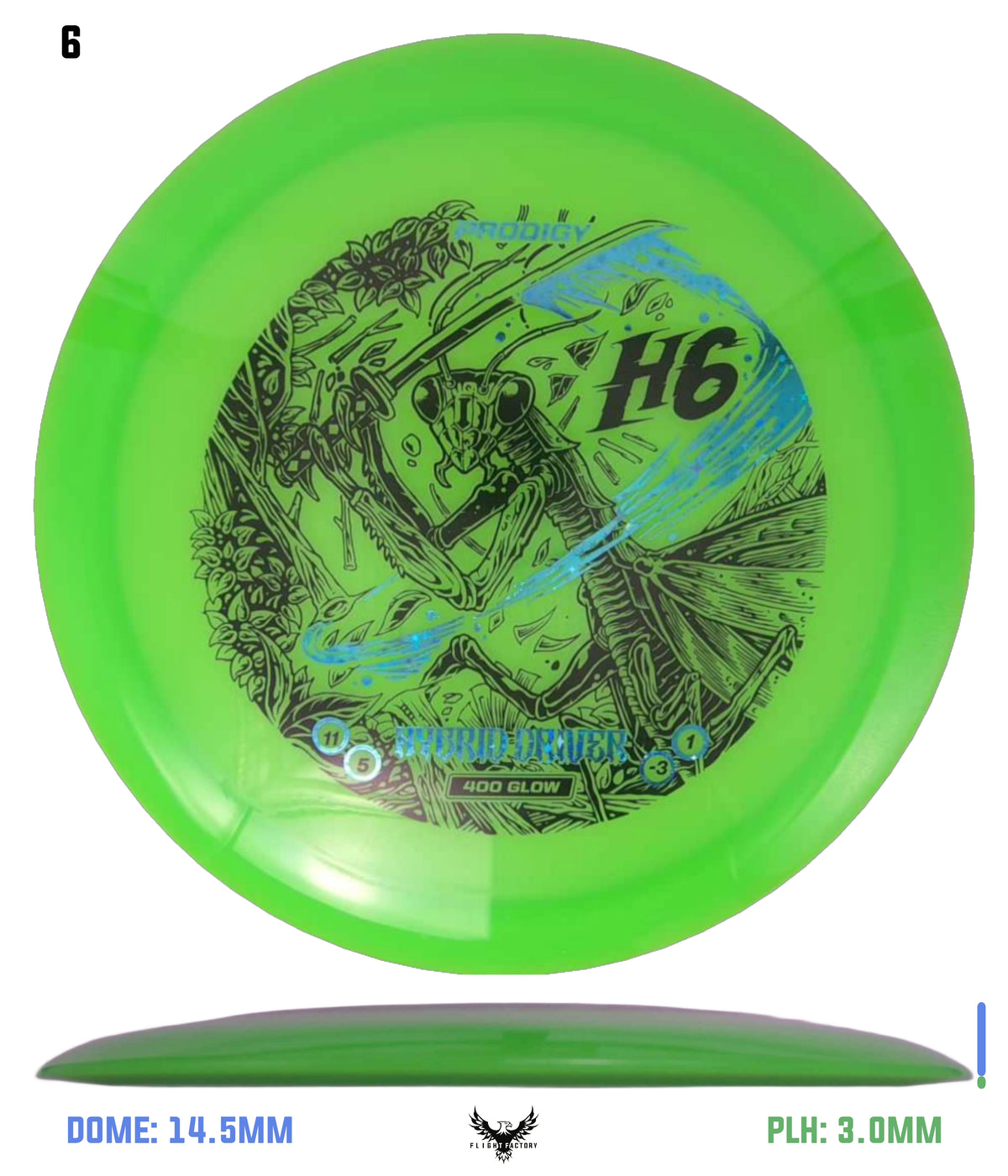 Prodigy 400 Glow H6 - Slasher Mantis