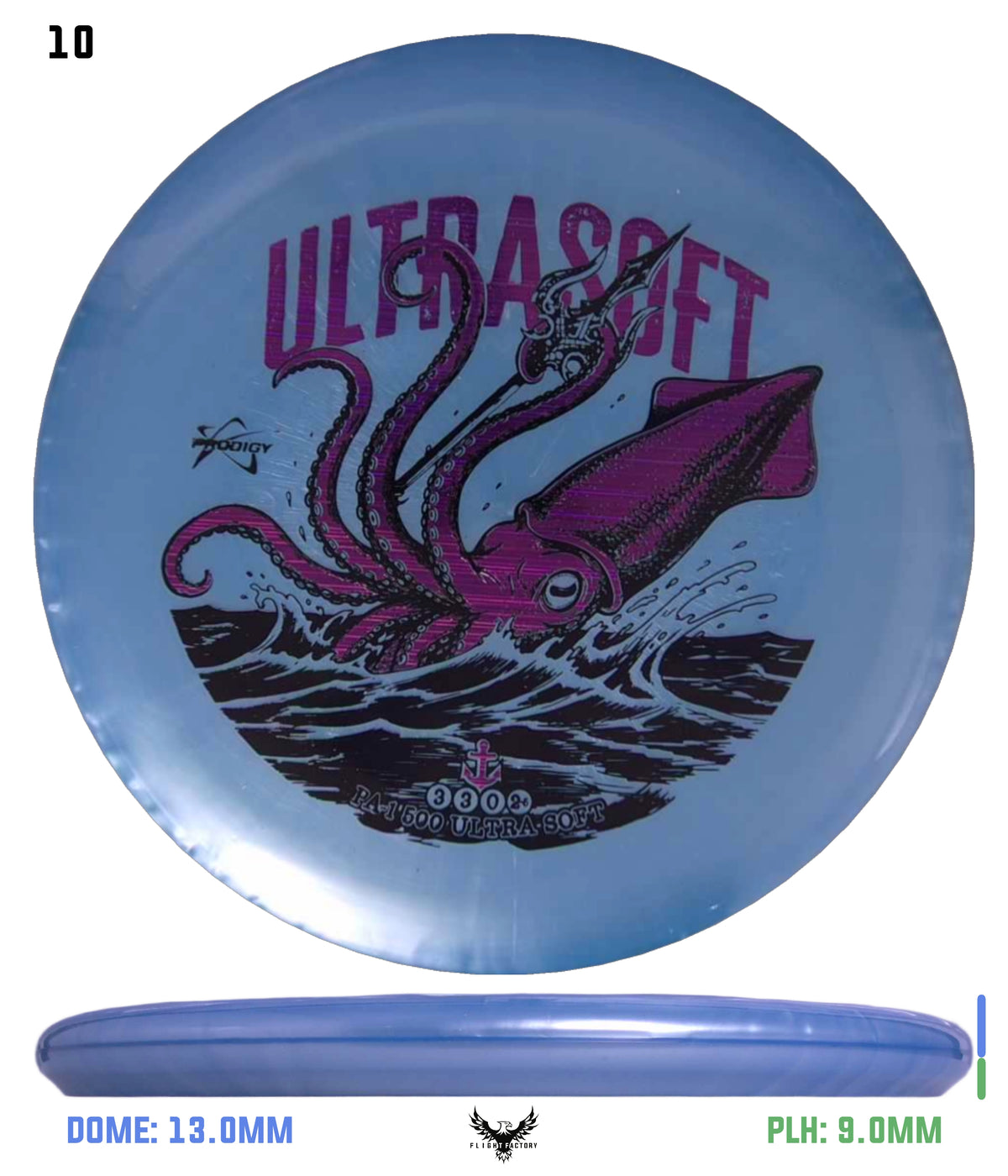 Prodigy PA-1 500 Ultra Soft Plastic - Tidal Tyrant Stamp