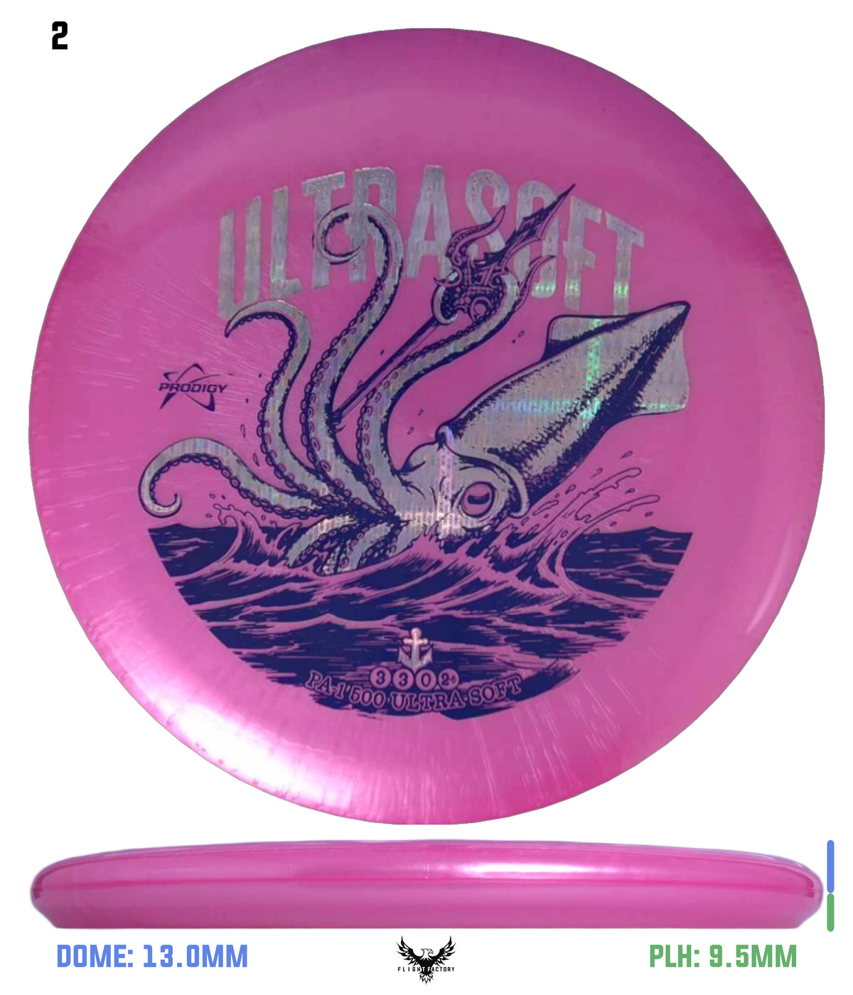 Prodigy PA-1 500 Ultra Soft Plastic - Tidal Tyrant Stamp