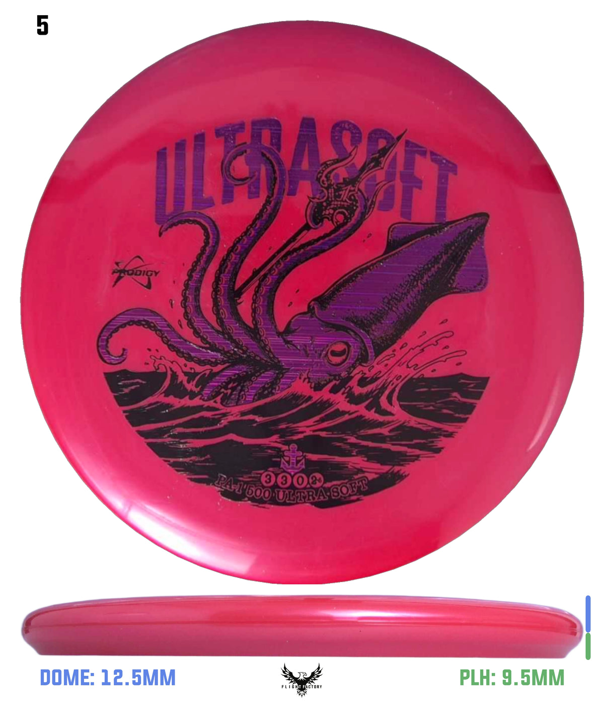 Prodigy PA-1 500 Ultra Soft Plastic - Tidal Tyrant Stamp