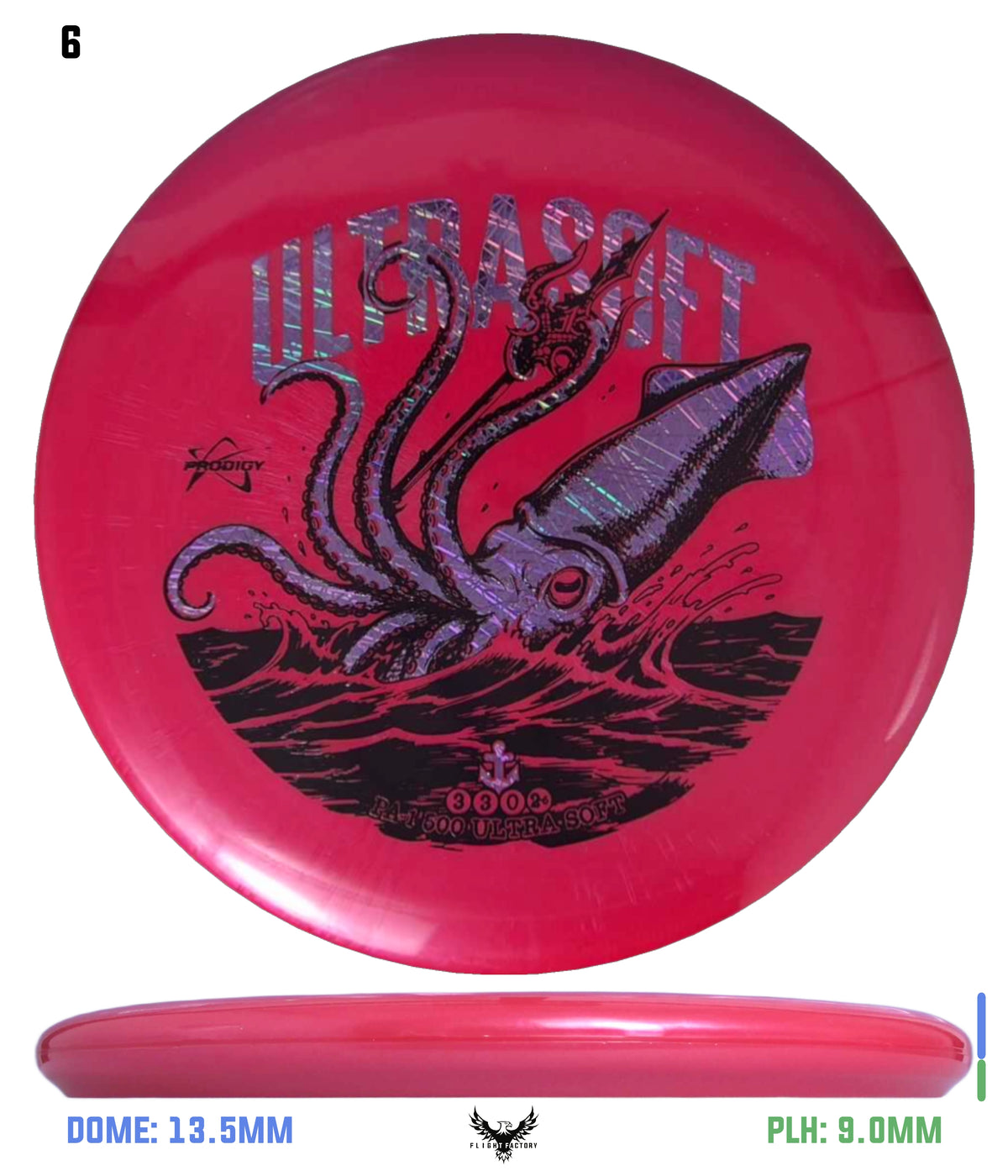 Prodigy PA-1 500 Ultra Soft Plastic - Tidal Tyrant Stamp