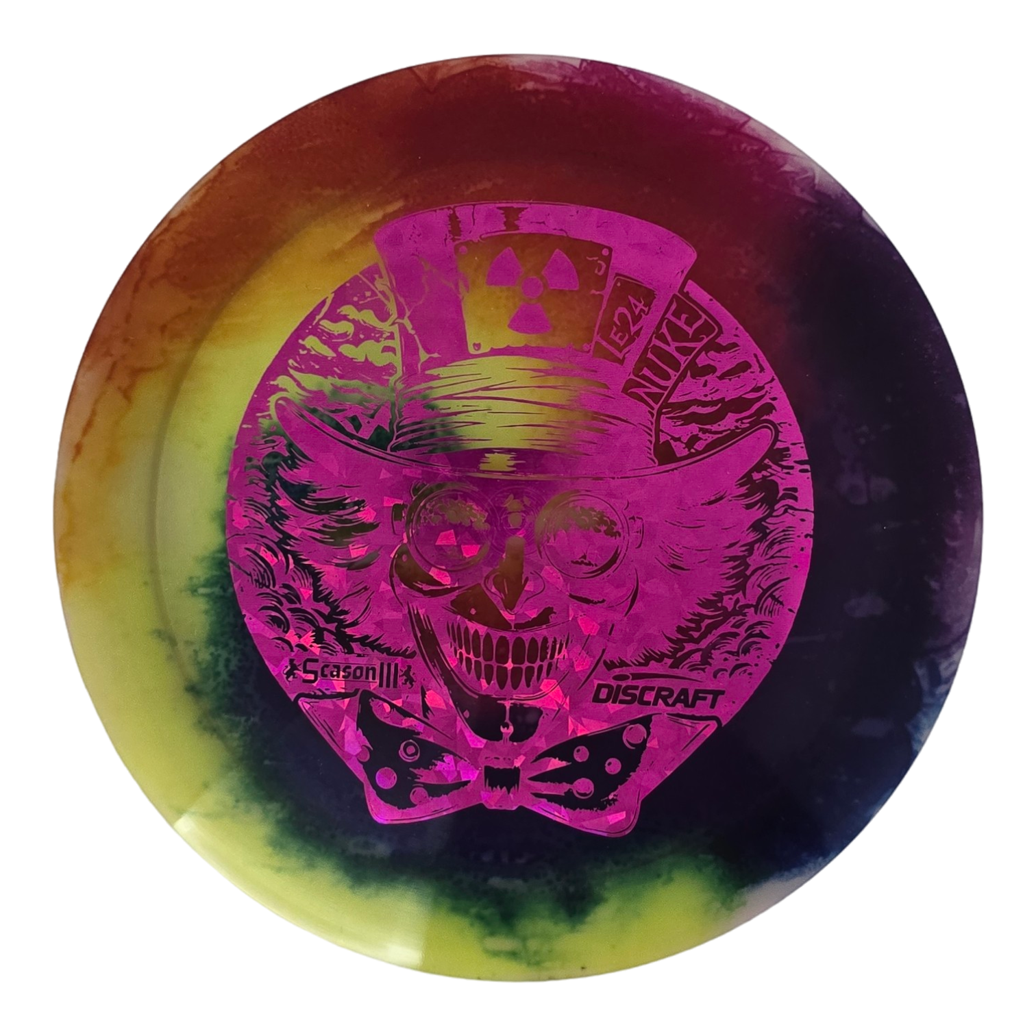 Discraft Z Glo Fly Dye Nuke - Ledgestone 2024 (Season 3) - Flight