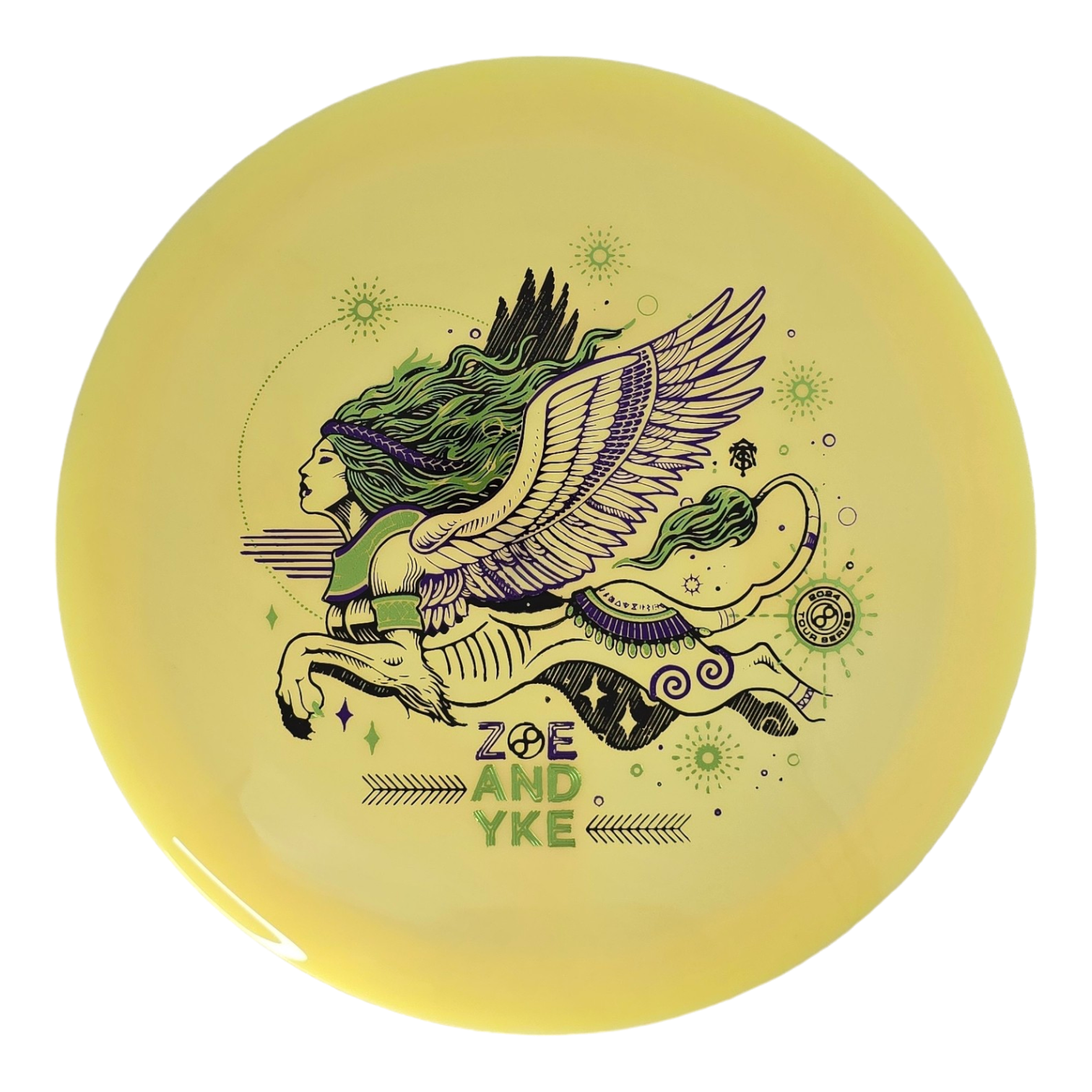 Infinite Discs Swirly S-Blend Sphinx - Zoe Andyke (2024