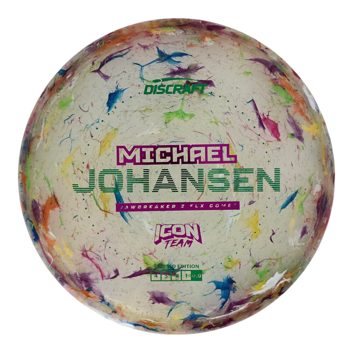 Discraft Jawbreaker Z FLX Comet - Michael Johansen Icon Team (2024)