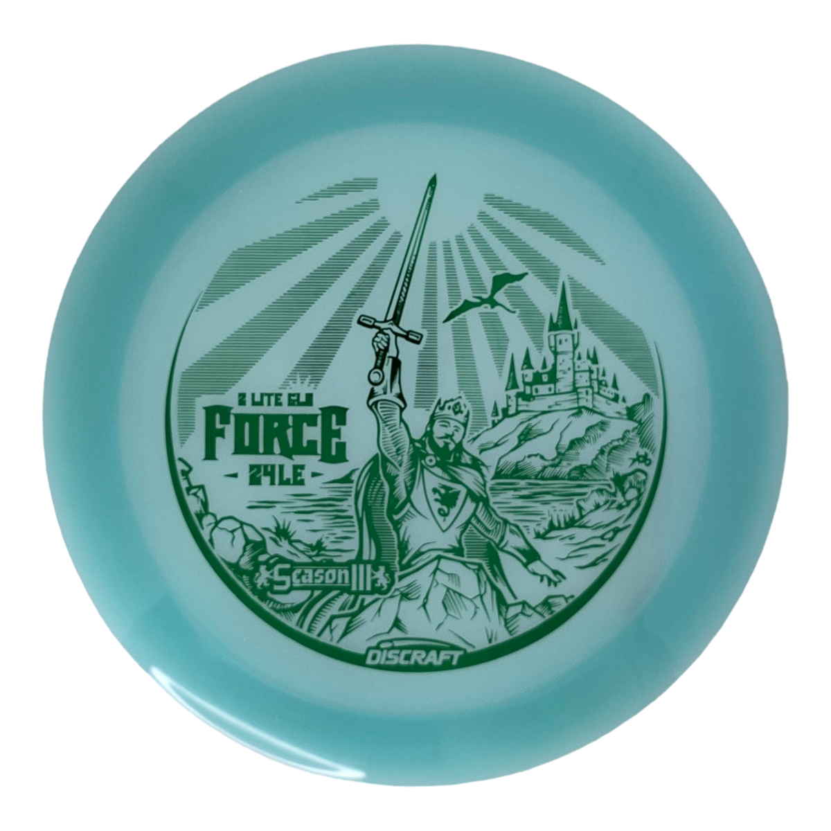 Discraft Glo Z Lite Force - Ledgestone 2024 (Season 3)