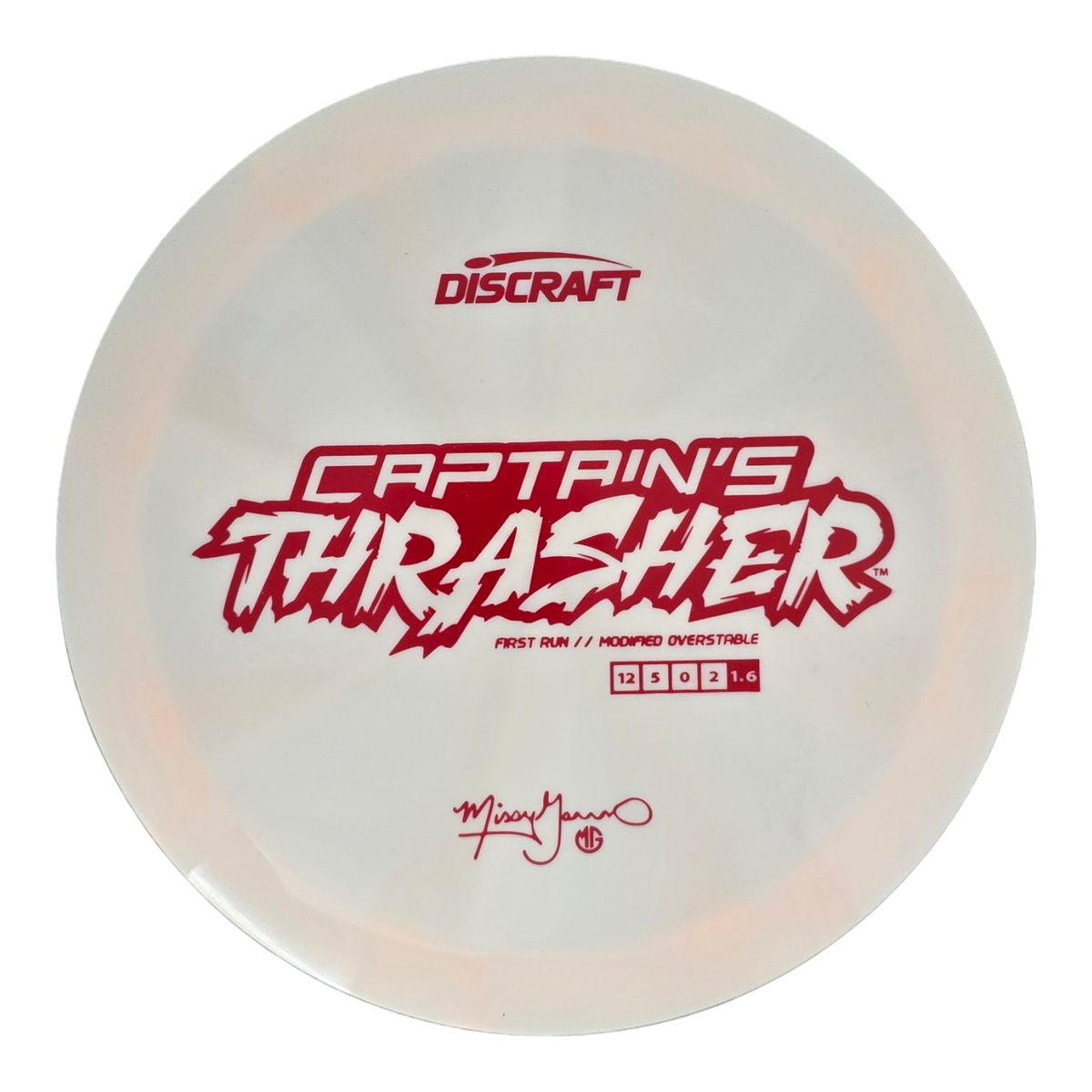 Discraft Missy Gannon 2024 ESP Captain&#39;s Thrasher - First Run