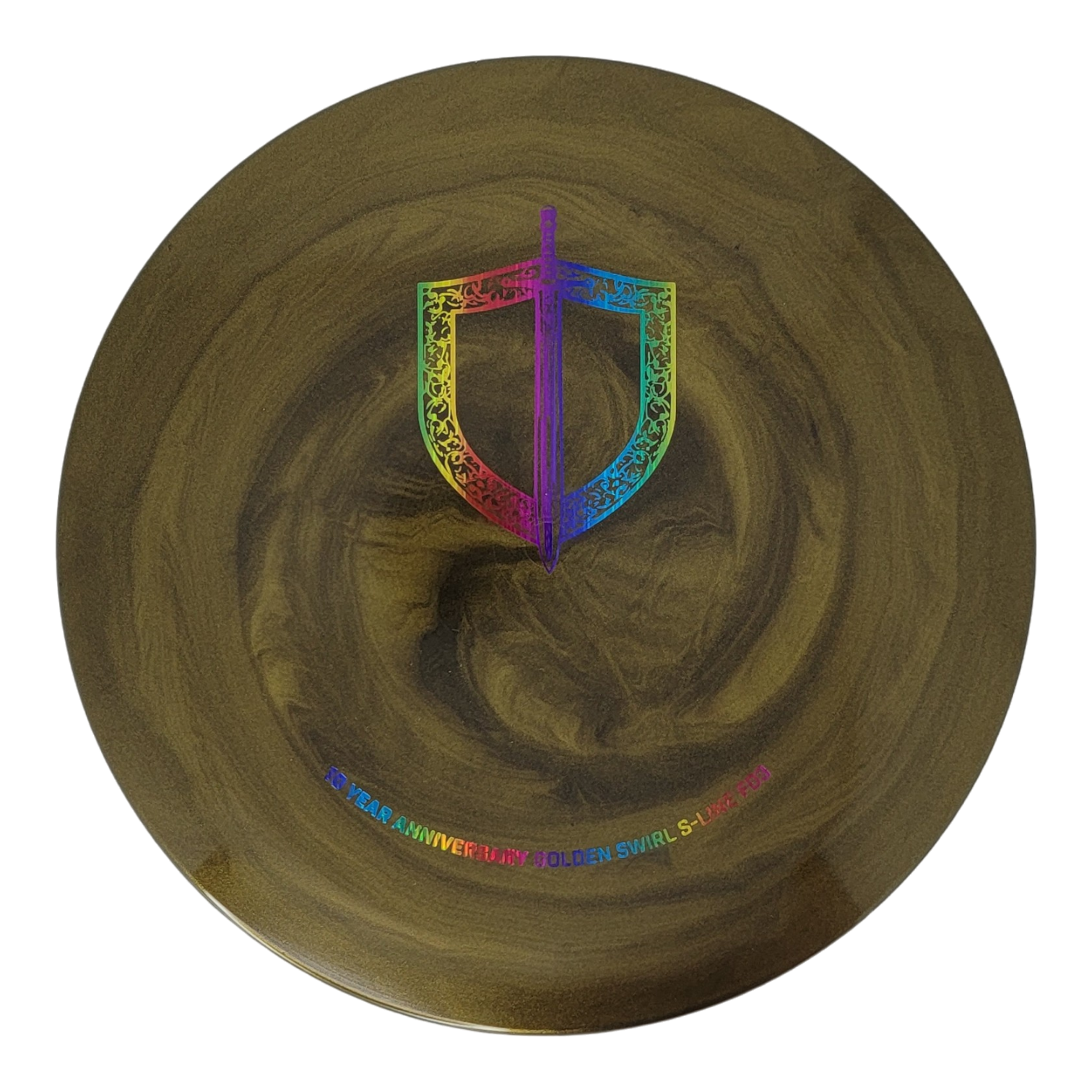 Discmania Special Edition Golden Swirl S-Line FD3 - 10 Year Discmania Special Edition Golden Swirl S-Line FD3 - 10 Year