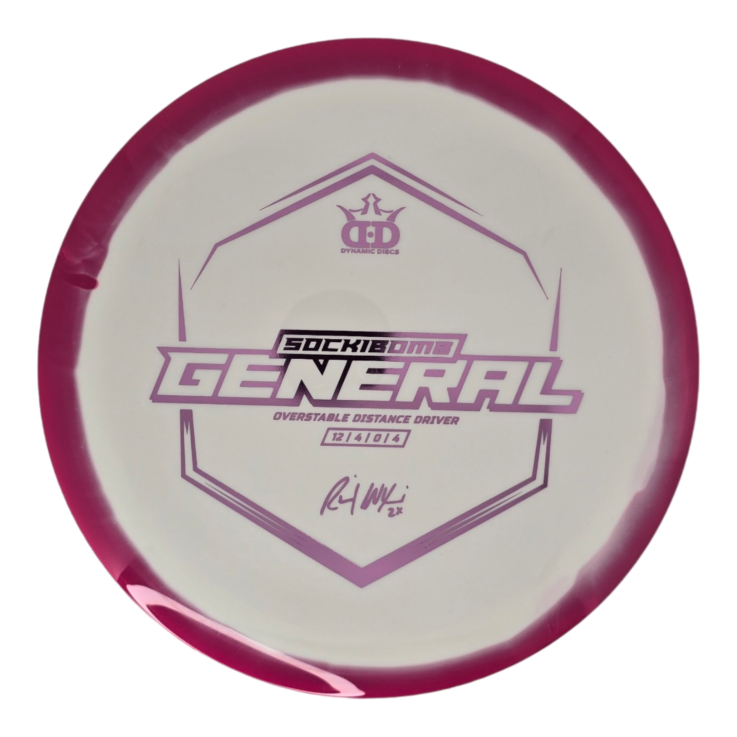 Dynamic Discs Supreme Orbit Sockibomb General - Ricky Wysocki Dynamic Discs Supreme Orbit Sockibomb General - Ricky Wysocki
