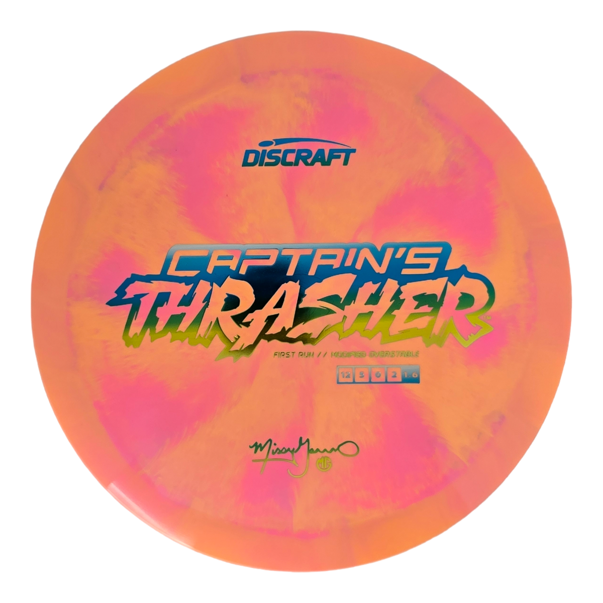 Discraft Missy Gannon 2024 ESP Captain&#39;s Thrasher - First Run