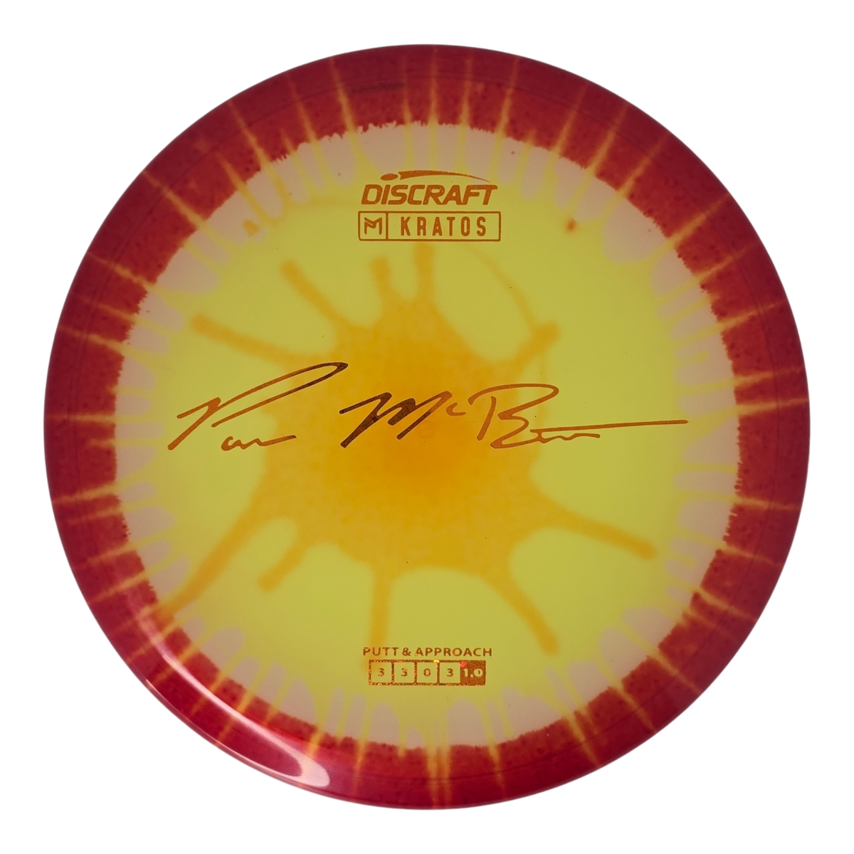 Discraft Paul McBeth Fly Dye Z Kratos - Signature Series