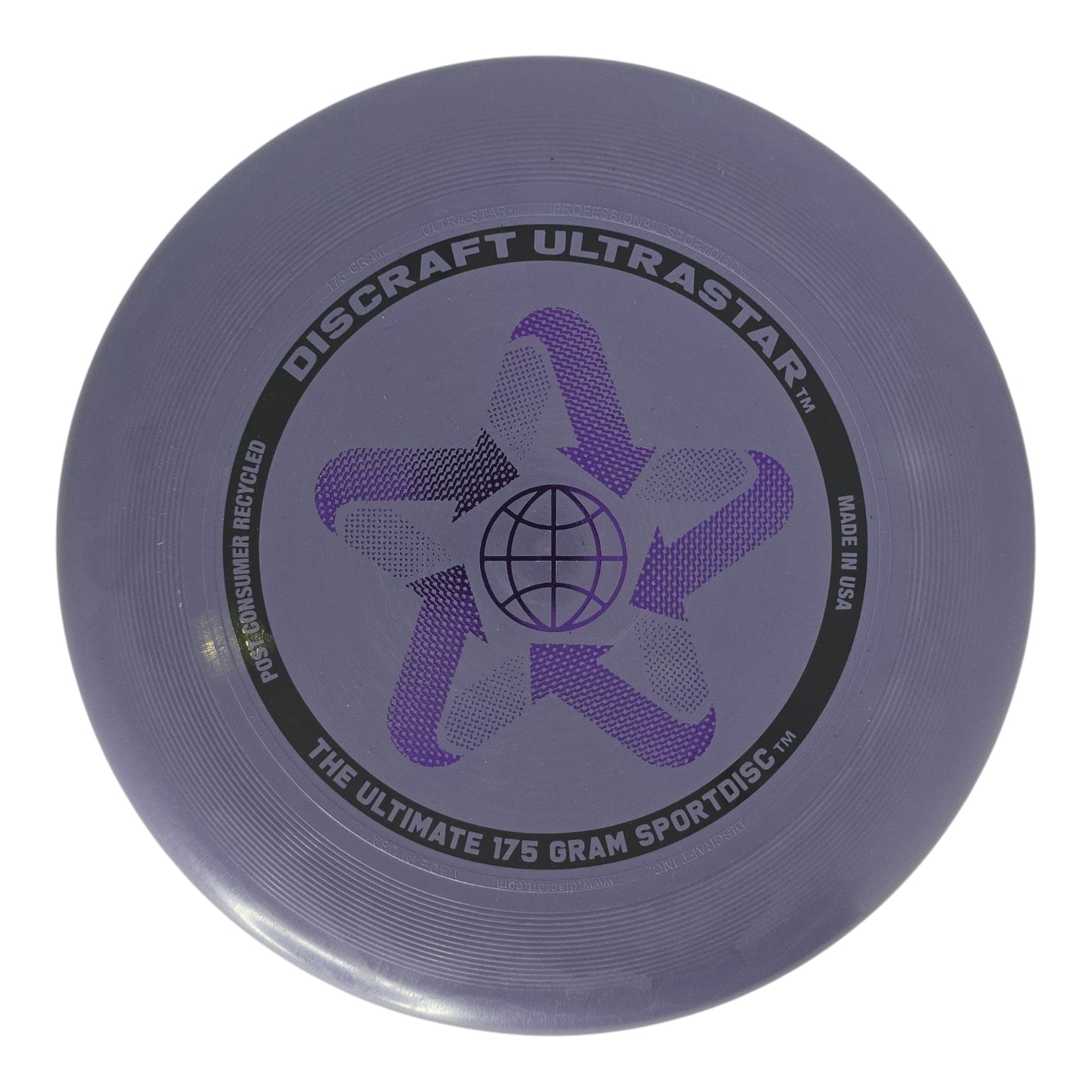 Discraft Ultra-star Discraft Recycled Ultra-Star 175g Ultimate Flying ...