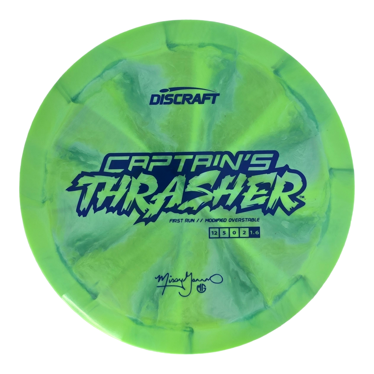 Discraft Missy Gannon 2024 ESP Captain&#39;s Thrasher - First Run