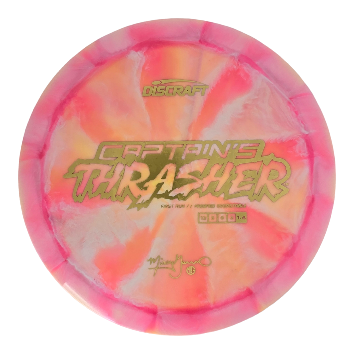 Discraft Missy Gannon 2024 ESP Captain&#39;s Thrasher - First Run