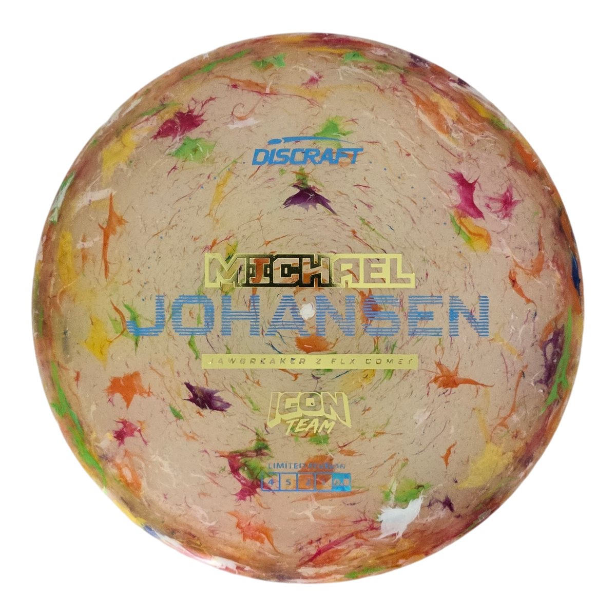 Discraft Jawbreaker Z FLX Comet - Michael Johansen Icon Team (2024)