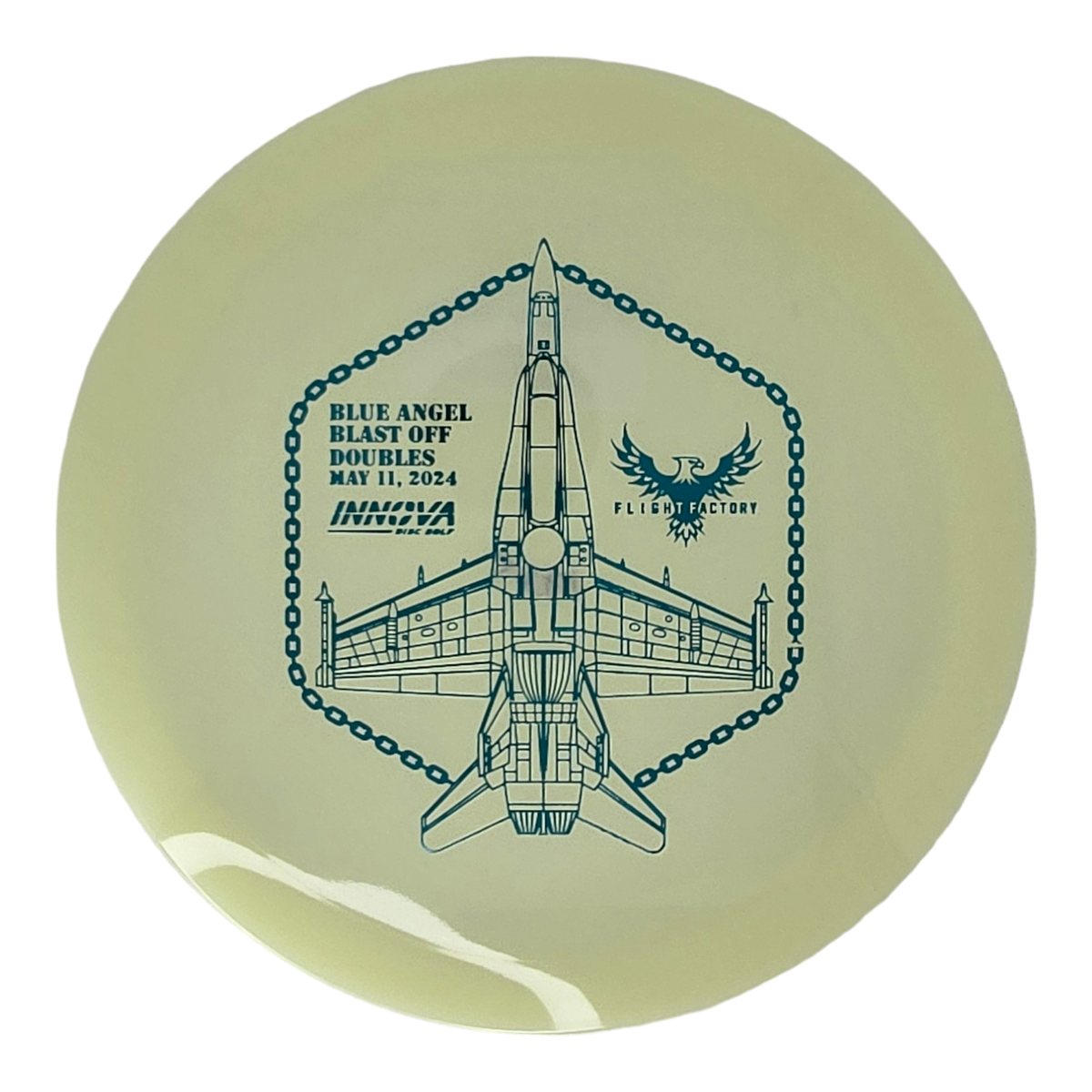 Innova Champion Glow Firebird - 2024 Blue Angel Blast Off Doubles