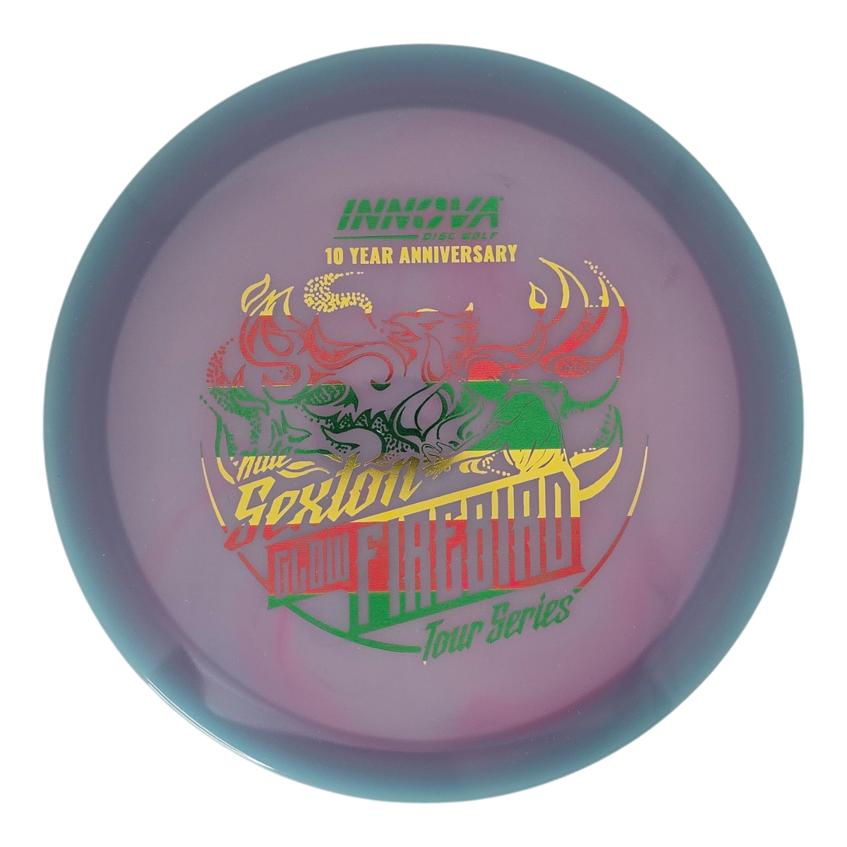 Innova 2024 Nate Sexton Proto Color Glow Firebird - 10-Year Anniversary