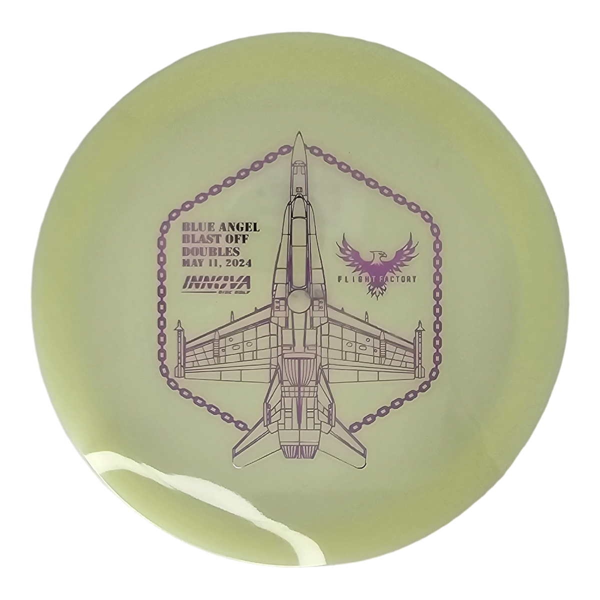 Innova Champion Glow Firebird - 2024 Blue Angel Blast Off Doubles