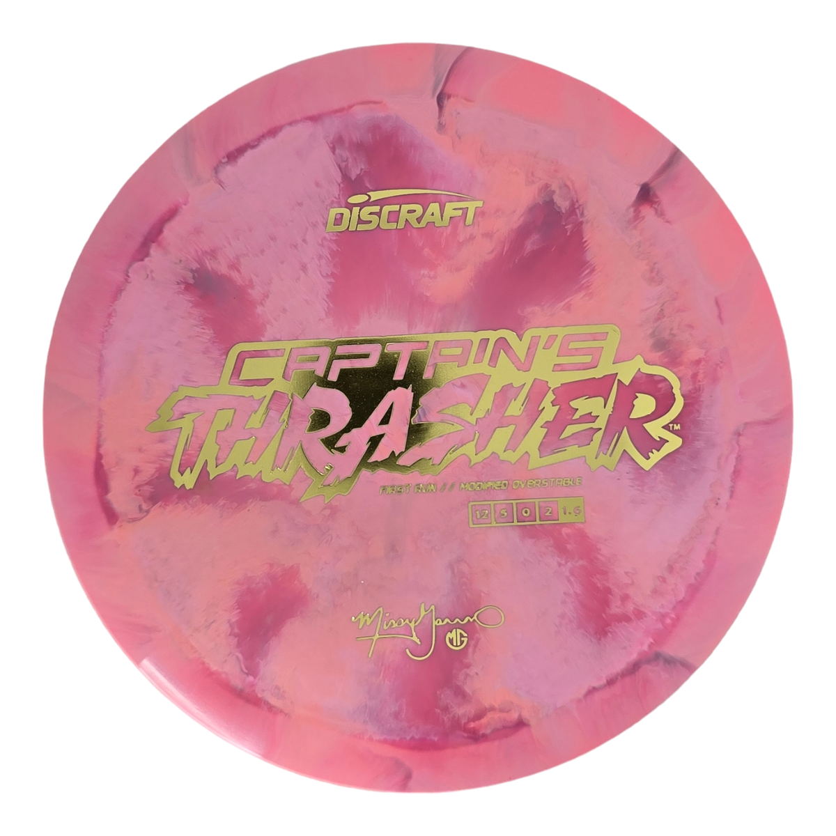 Discraft Missy Gannon 2024 ESP Captain&#39;s Thrasher - First Run