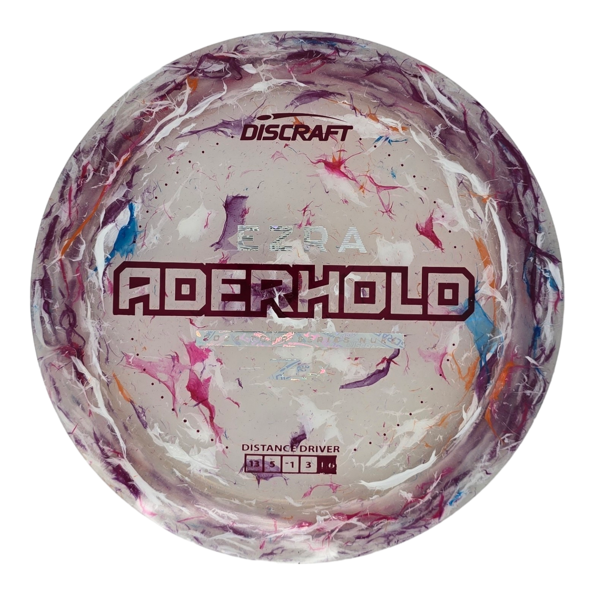 Discraft Jawbreaker Z FLX Nuke - Ezra Aderhold TS (2024) - Flight Discraft Jawbreaker Z FLX Nuke - Ezra Aderhold TS (2024) - Flight