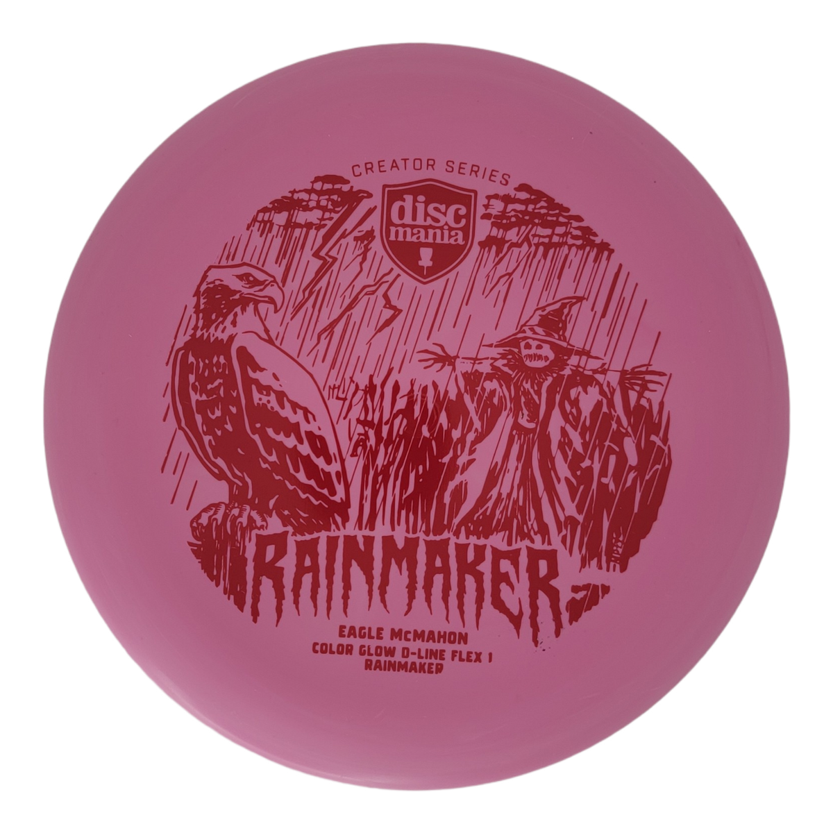 Discmania (Flex 1) Glow D-Line Rainmaker - Eagle McMahon (2023)