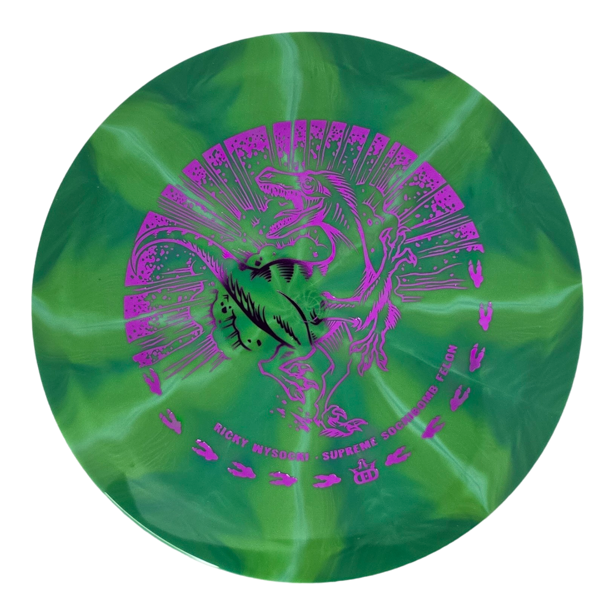 Dynamic Discs Supreme Burst Sockibomb Felon - Ricky Wysocki Team Series (2024)