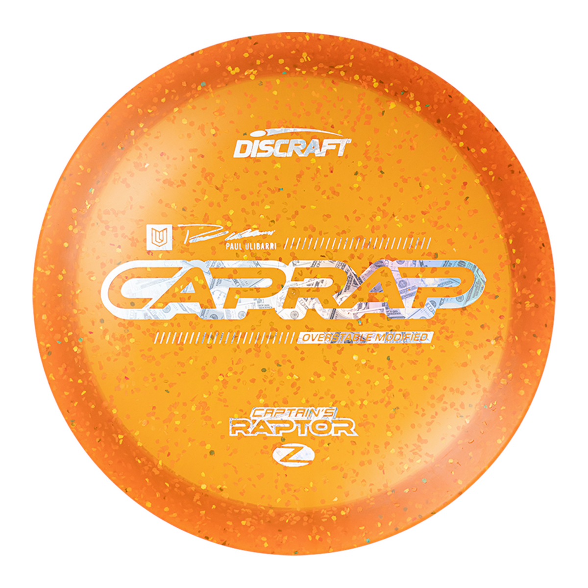 Discraft 2026 Paul Ulibarri Z Confetti Captain’s Raptor (Pre-Order)