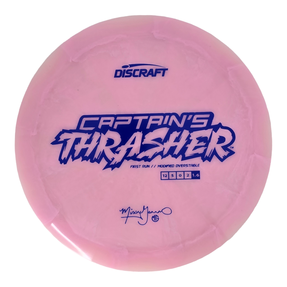 Discraft Missy Gannon 2024 ESP Captain&#39;s Thrasher - First Run