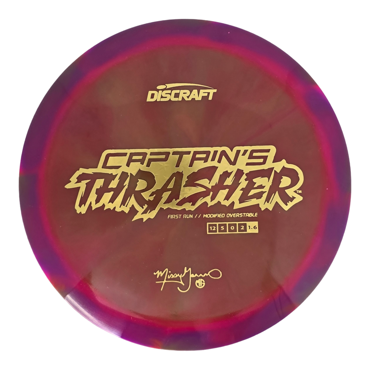 Discraft Missy Gannon 2024 ESP Captain&#39;s Thrasher - First Run