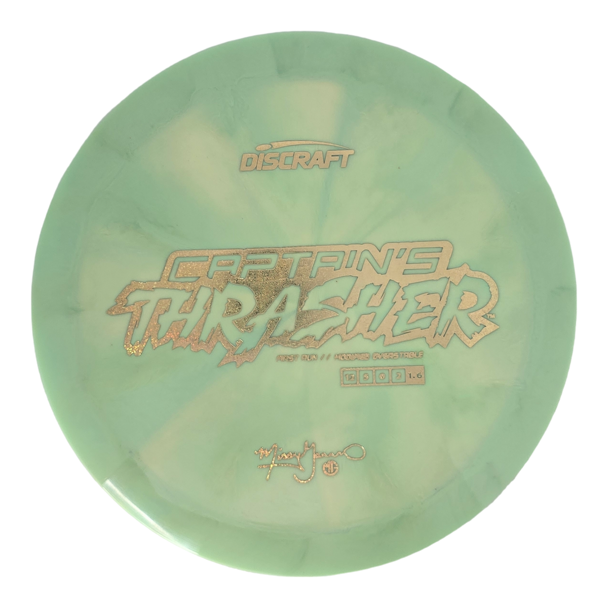 Discraft Missy Gannon 2024 ESP Captain&#39;s Thrasher - First Run