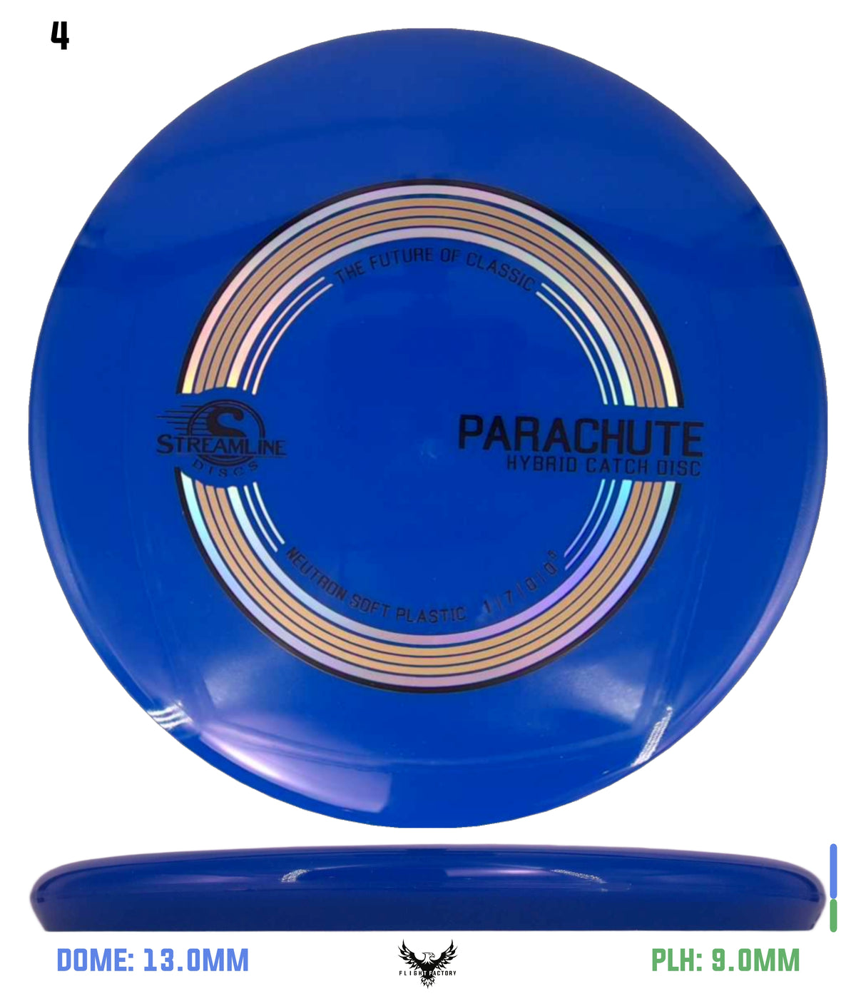 Streamline Neutron Soft Parachute - Stock