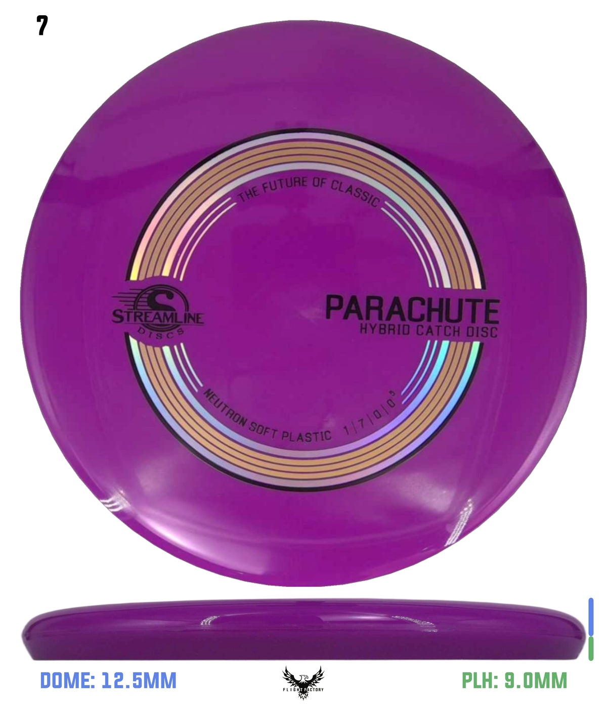 Streamline Neutron Soft Parachute - Stock