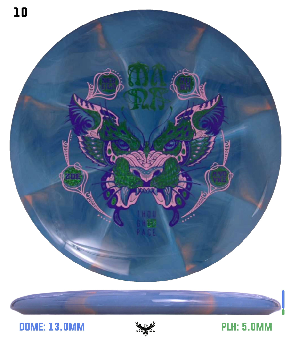 Thought Space Athletics Zoe Andyke 2025 Signature Nebula Aura Mana