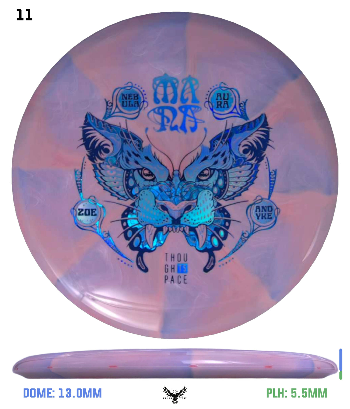 Thought Space Athletics Zoe Andyke 2025 Signature Nebula Aura Mana