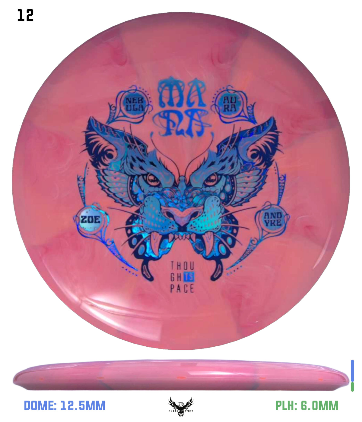Thought Space Athletics Zoe Andyke 2025 Signature Nebula Aura Mana