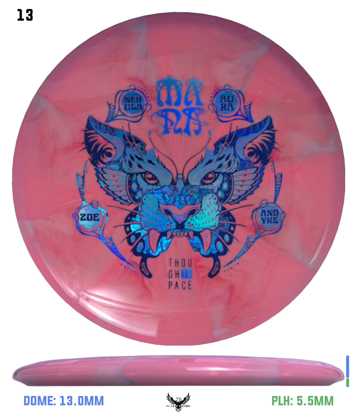 Thought Space Athletics Zoe Andyke 2025 Signature Nebula Aura Mana