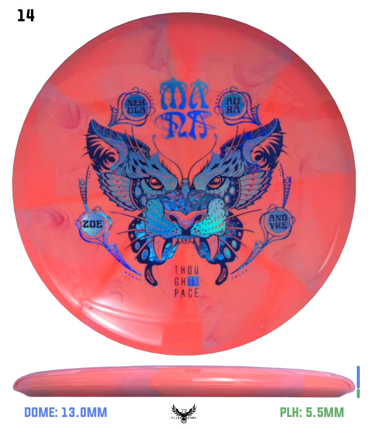 Thought Space Athletics Zoe Andyke 2025 Signature Nebula Aura Mana