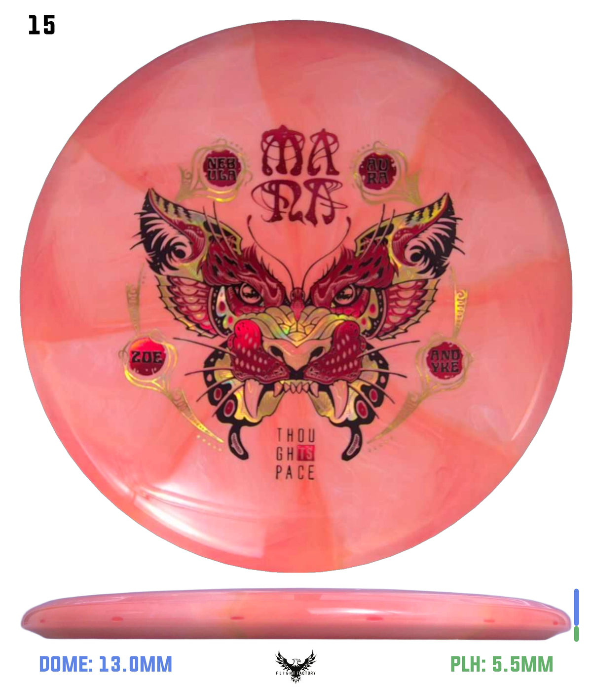 Thought Space Athletics Zoe Andyke 2025 Signature Nebula Aura Mana