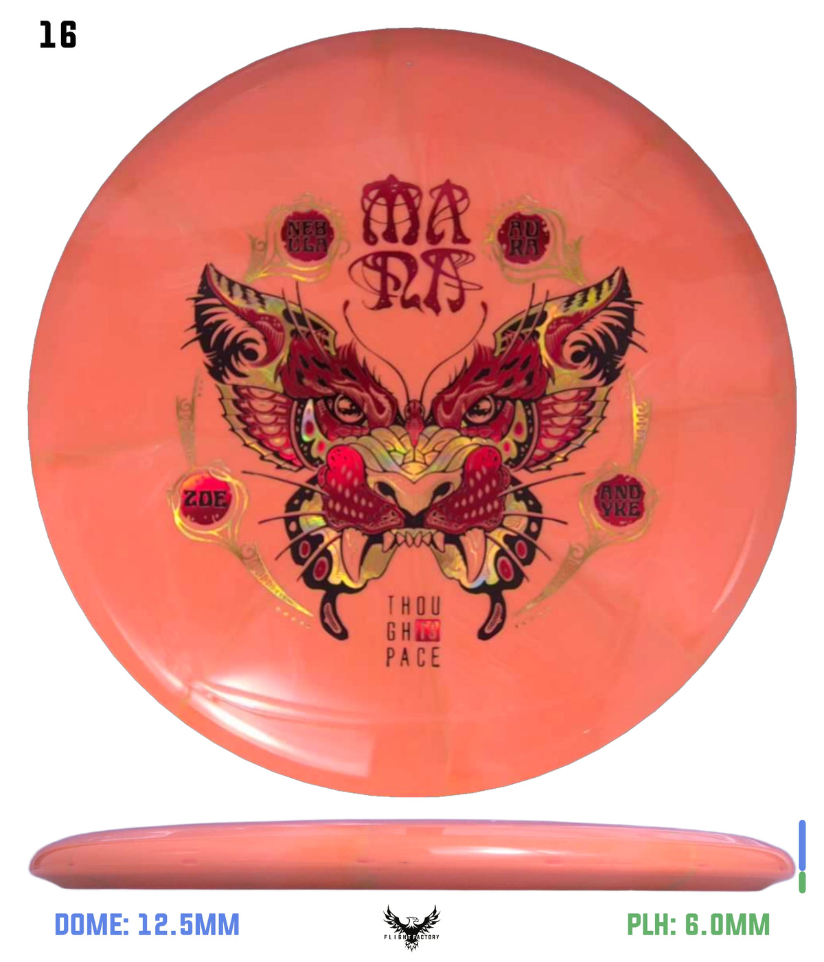 Thought Space Athletics Zoe Andyke 2025 Signature Nebula Aura Mana