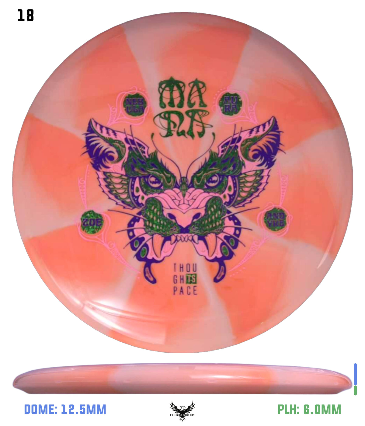 Thought Space Athletics Zoe Andyke 2025 Signature Nebula Aura Mana