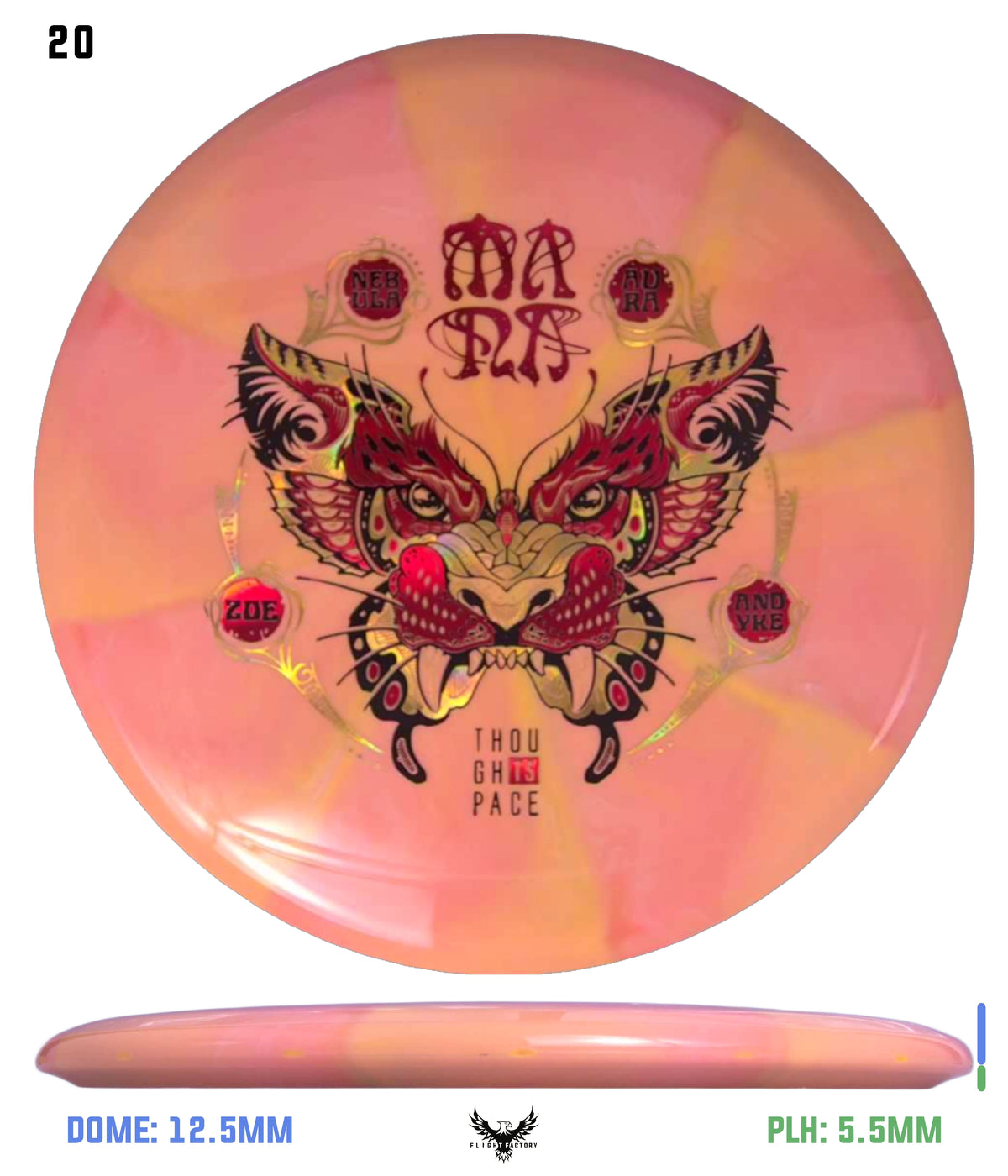 Thought Space Athletics Zoe Andyke 2025 Signature Nebula Aura Mana