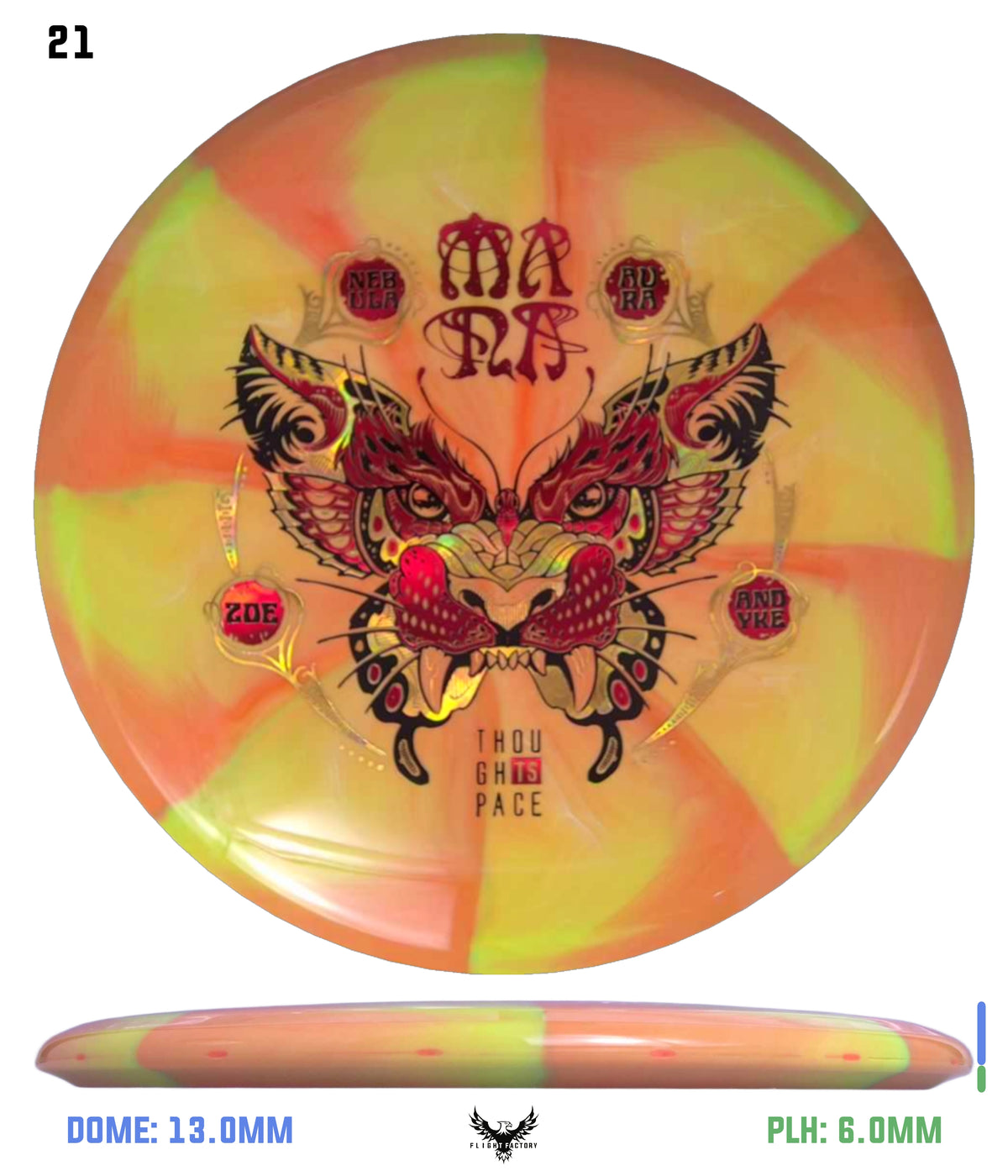 Thought Space Athletics Zoe Andyke 2025 Signature Nebula Aura Mana