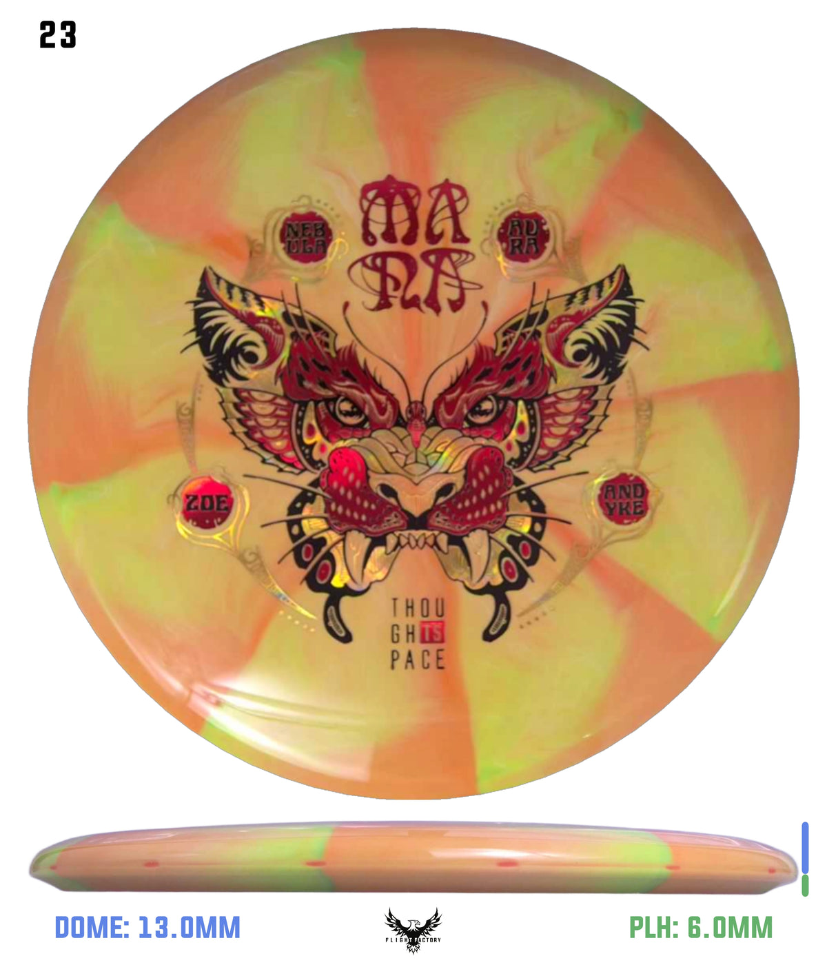 Thought Space Athletics Zoe Andyke 2025 Signature Nebula Aura Mana